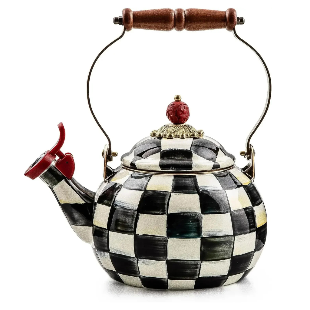 Courtly Check Whistling Kettle