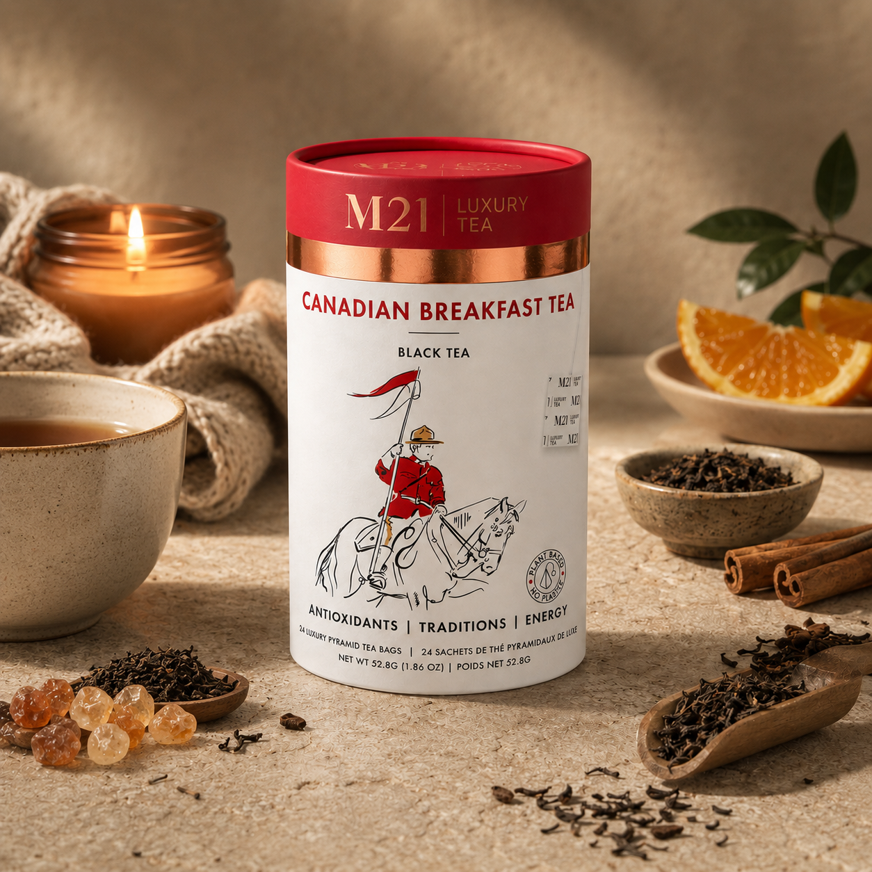 Canadian Breakfast Luxury Tea | 24ct