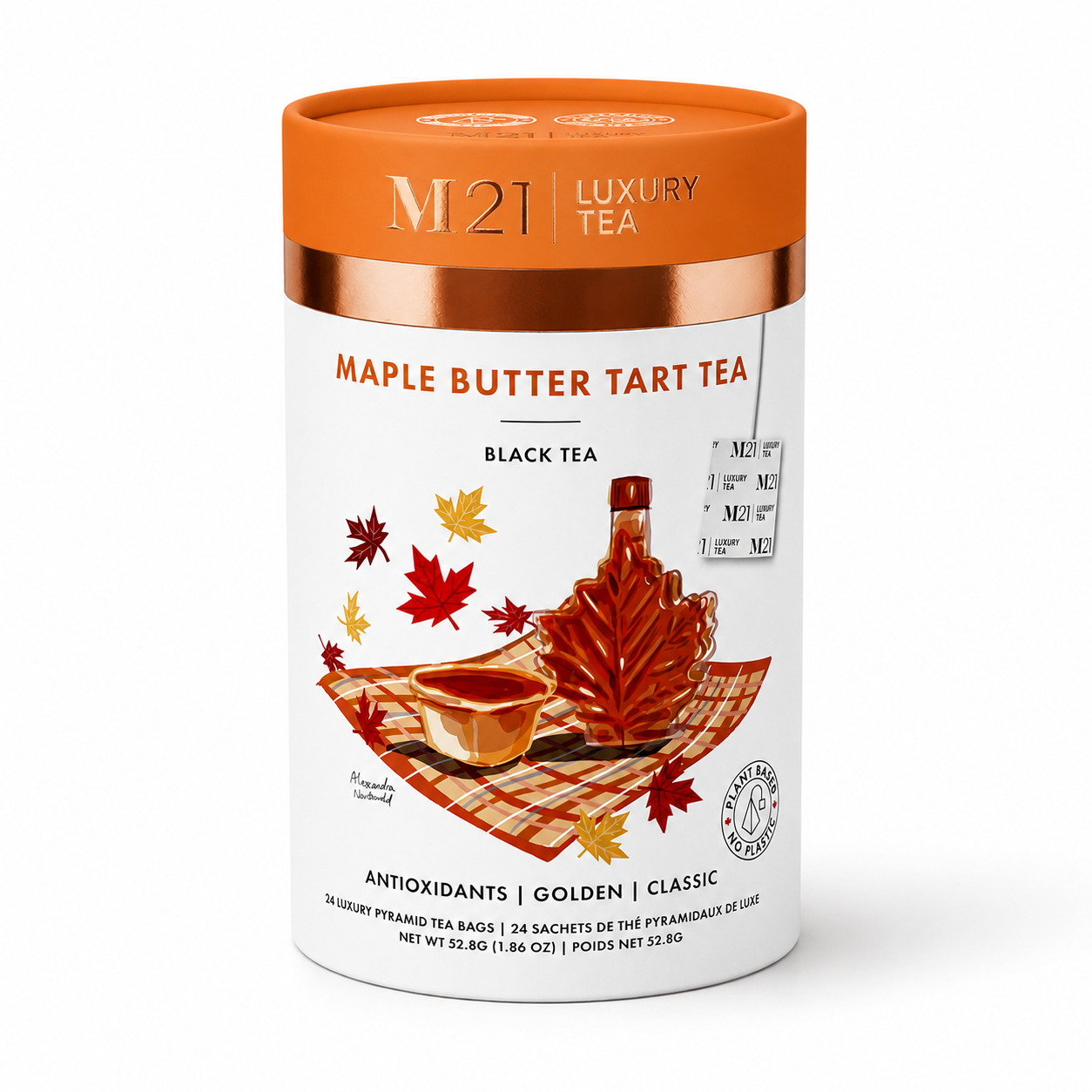 Maple Butter Tart Luxury Tea | 24ct