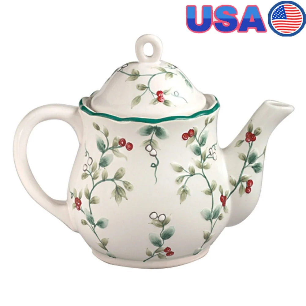 Winterberry Tea Pot Set