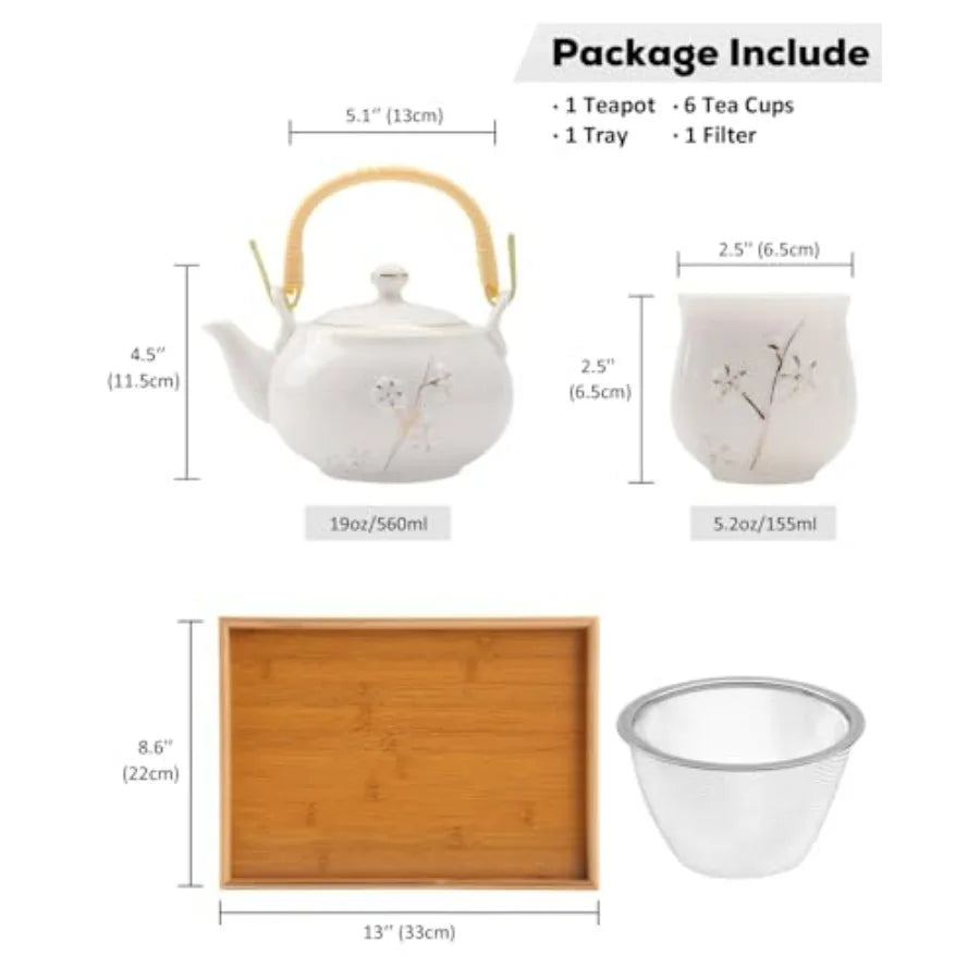 Japanese Porcelain Tea Set