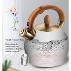 Stainless Steel Whistling Tea Kettle