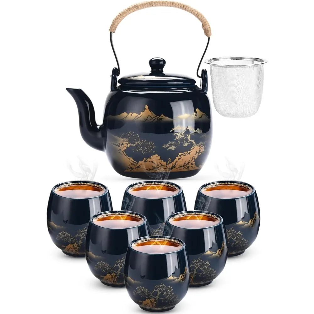 Kitchen Porcelain Tea Set