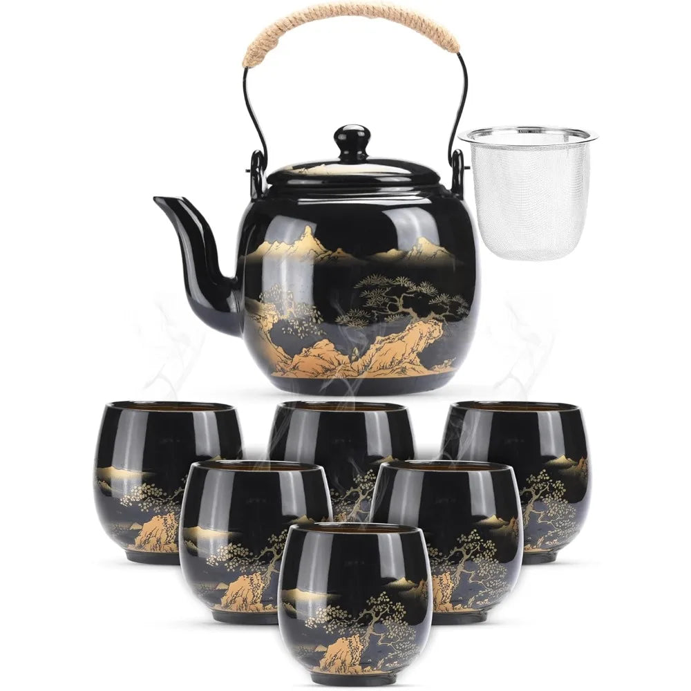 Kitchen Porcelain Tea Set