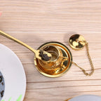 Gold Stainless Steel Tea Infuser