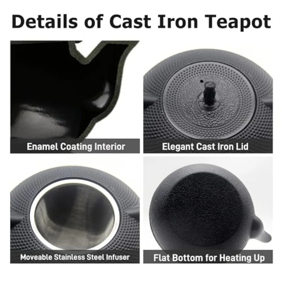 Big Japanese Cast Iron Teapot