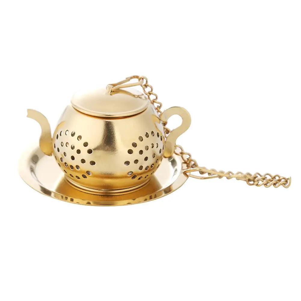 Gold Stainless Steel Tea Infuser
