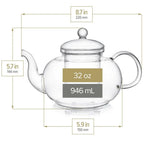 Heatproof Glass Teapot Set