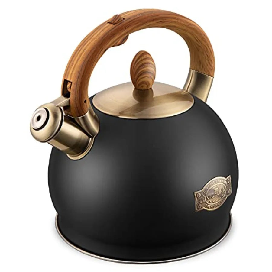Stainless Steel Whistling Tea Kettle