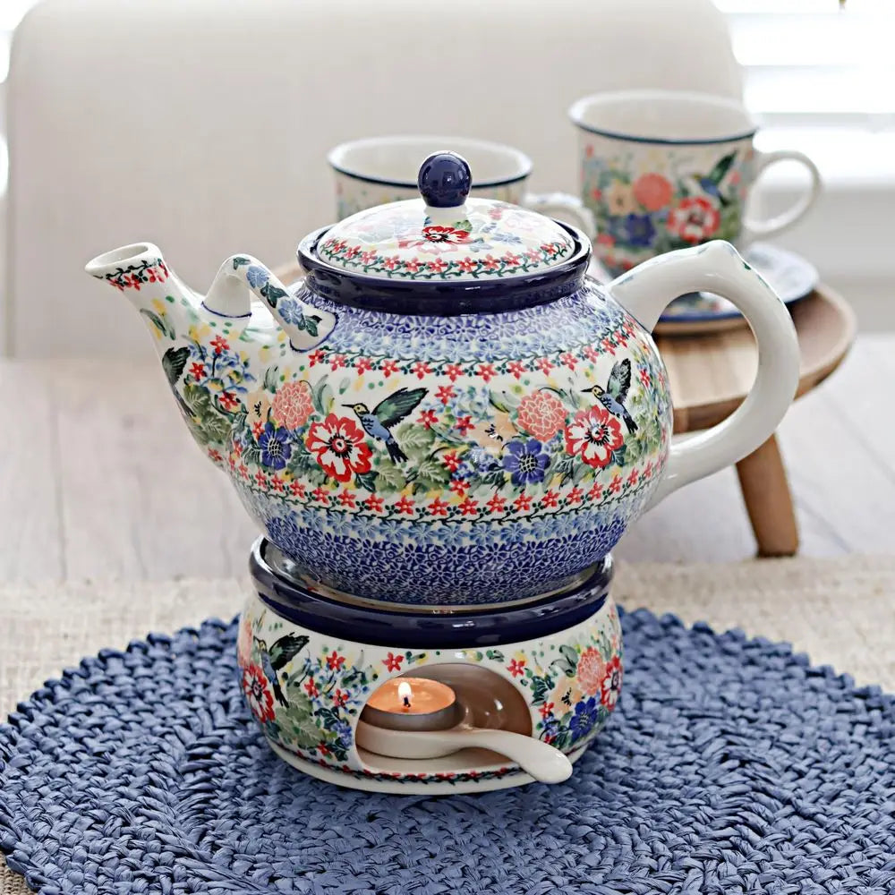 UNIKAT Hummingbird Tea Pot