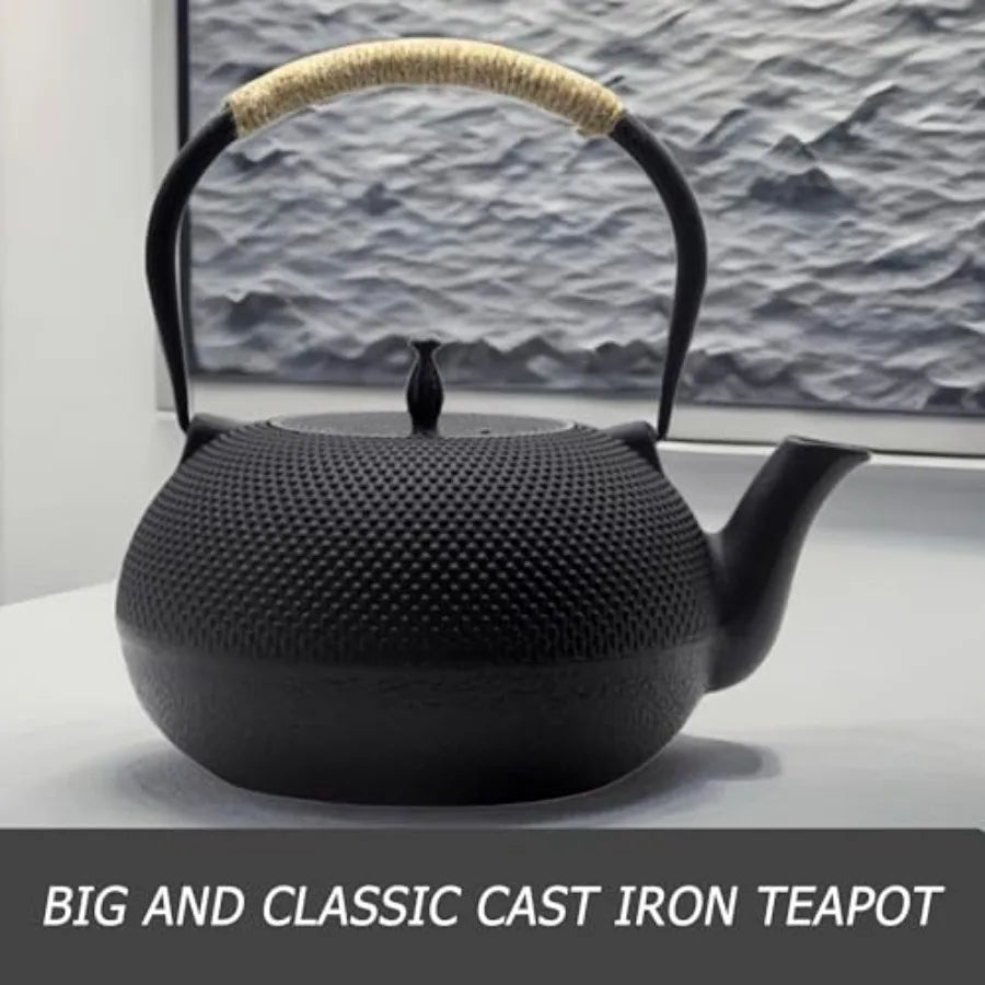 Big Japanese Cast Iron Teapot