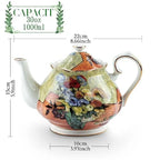 Van Gogh Bone China Teapot
