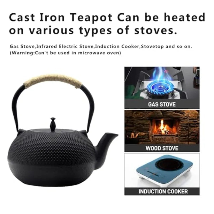 Big Japanese Cast Iron Teapot