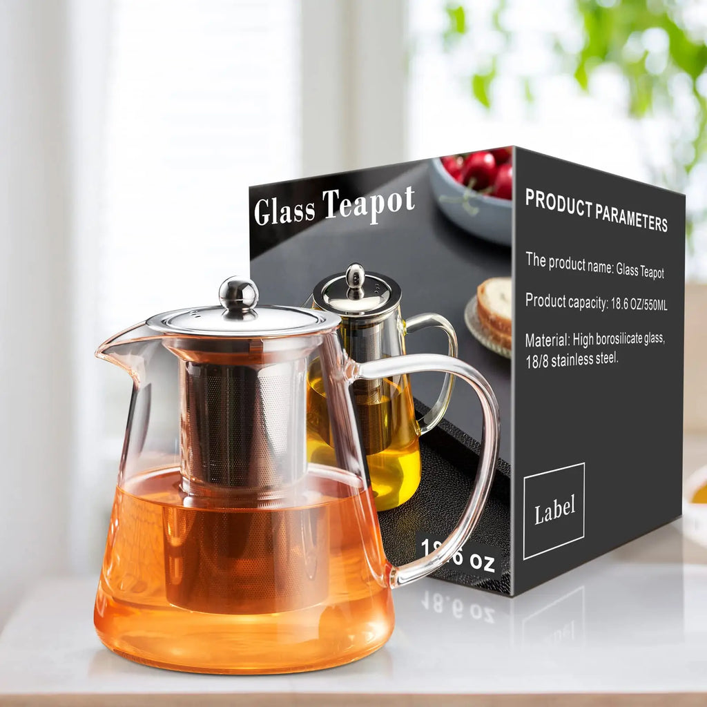 Glass Teapot with Infuser