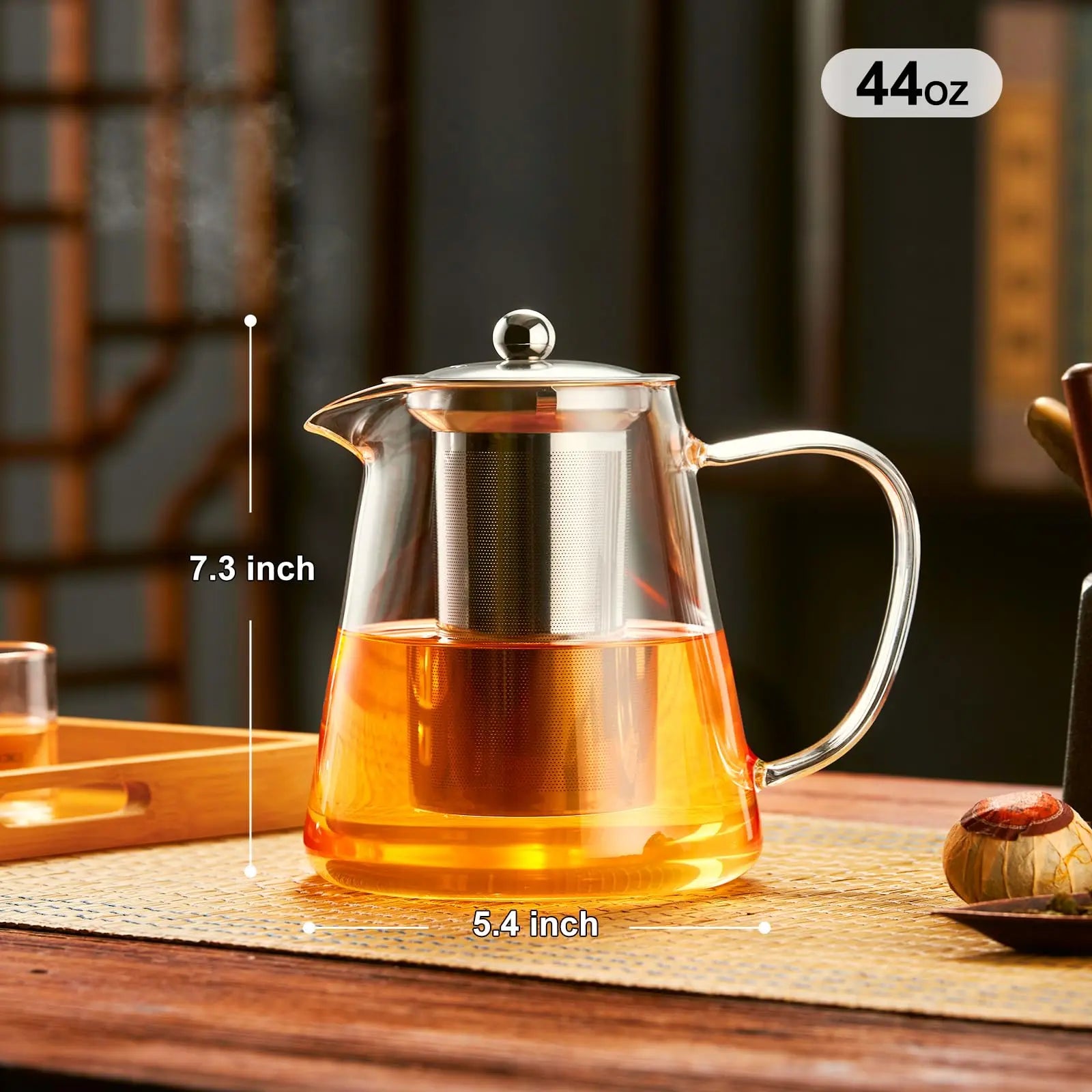 Glass Teapot with Infuser