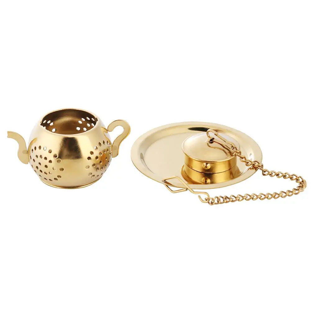 Gold Stainless Steel Tea Infuser