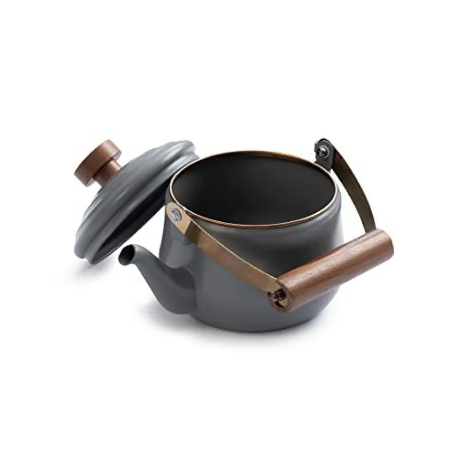 Vintage Enamel Tea Kettle
