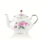 Floral Ceramic Teapot with Infuser
