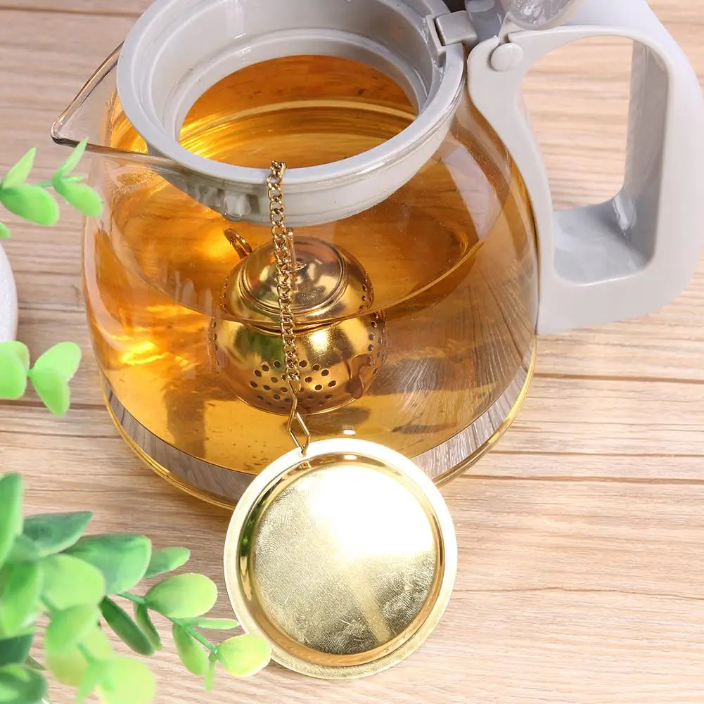 Gold Stainless Steel Tea Infuser