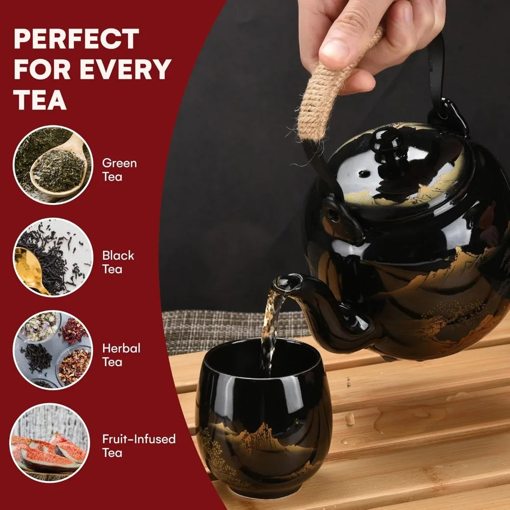Kitchen Porcelain Tea Set